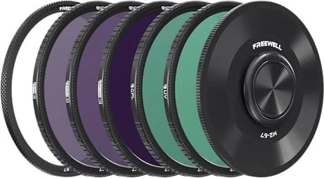 FREEWELL 67mm M2 Magnetic Quick Swap 5-Pack Filter Image