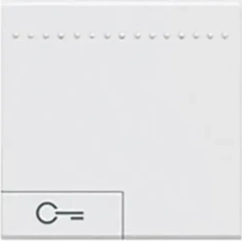 Bticino LivingLight Wippe Schlüssel 2-modulig, weiß
