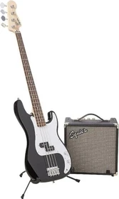 Fender Squier Affinity Series Precision Bass PJ Pack MN Black