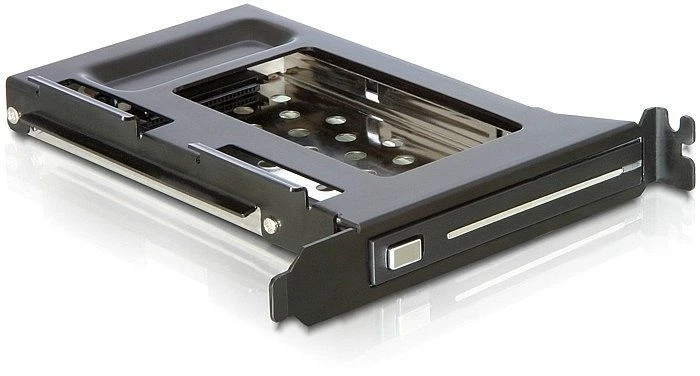 DeLOCK PCI Slotblech Wechselrahmen auf 2.5" SATA