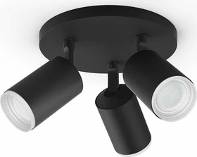 Philips Hue White and Color Ambiance Fugato Spot 3-flammig schwarz