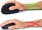 Ewent Wireless Ergonomic Mouse schwarz, USB Vorschaubild