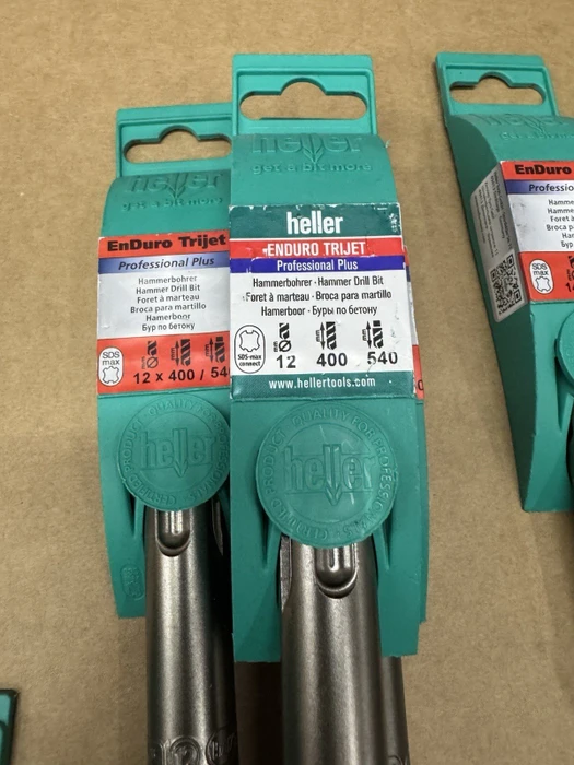 Heller Enduro Trijet SDS-max Betonbohrer, 12x400x540mm, 1 Stück