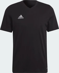 adidas Entrada 22 T-Shirt kurzarm schwarz/weiß (Herren)