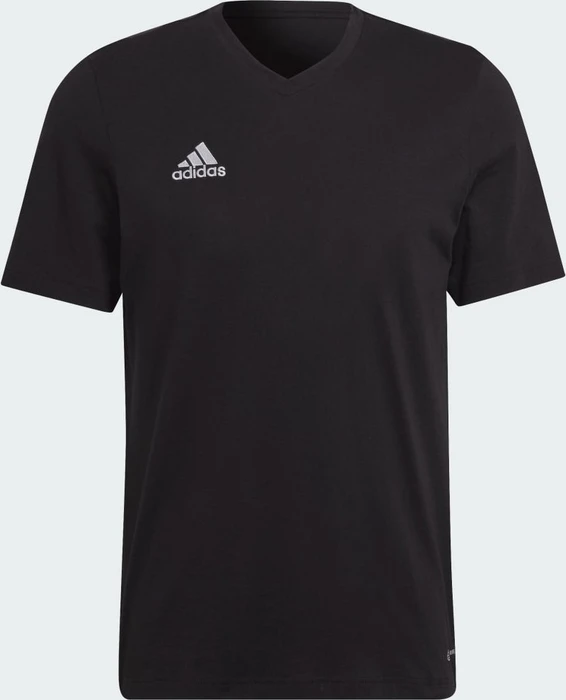 adidas Entrada 22 T-Shirt kurzarm schwarz/weiß (Herren)