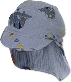 Sterntaler Schirmmütze Nacken Dinosaurier Hut hellblau (Junior)