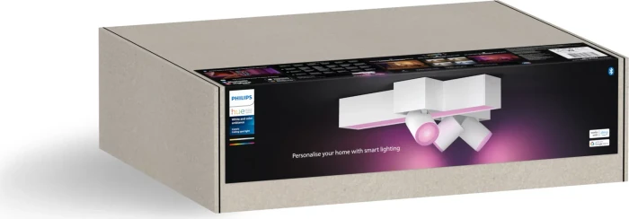 Philips Hue White and Color Ambiance Centris Cross 3 Spot 4-flammig weiß