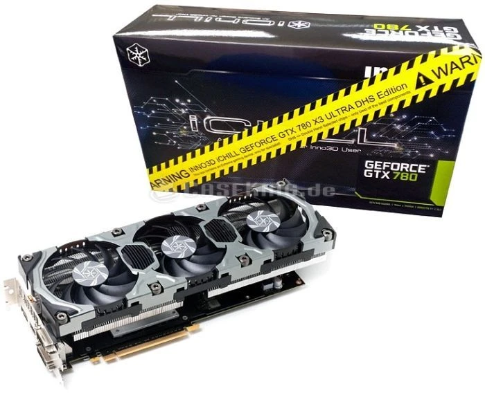 INNO3D GeForce GTX 780 iCHILL HerculeZ X3 Ultra DHS, 3GB GDDR5, 2x DVI, HDMI, DP