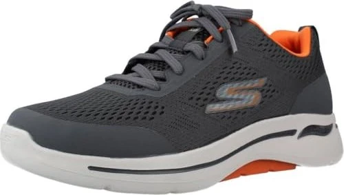 Skechers Go Walk Arch Fit Idyllic grau/orange (Herren)