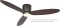 CasaFan Eco Plano II 132 BZ-NB WiFi Deckenventilator nuss/bronze Vorschaubild