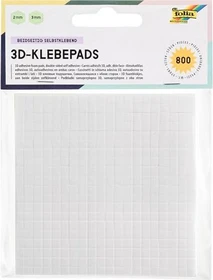 Folia weiß, Klebepad, 5mm/5mm, 800 Stück