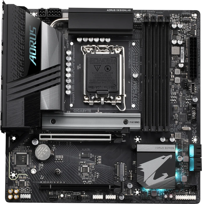 GIGABYTE B760M AORUS Pro (Intel 1700)