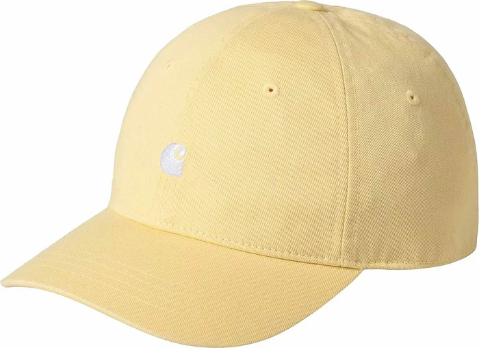Carhartt WIP Madison Logo Kappe air yellow/white