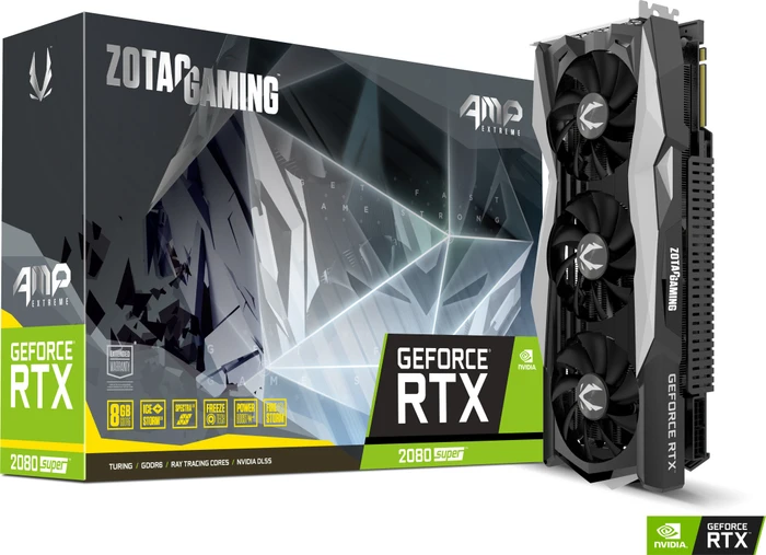 Zotac Gaming GeForce RTX 2080 SUPER AMP Extreme, 8GB GDDR6, HDMI, 3x DP