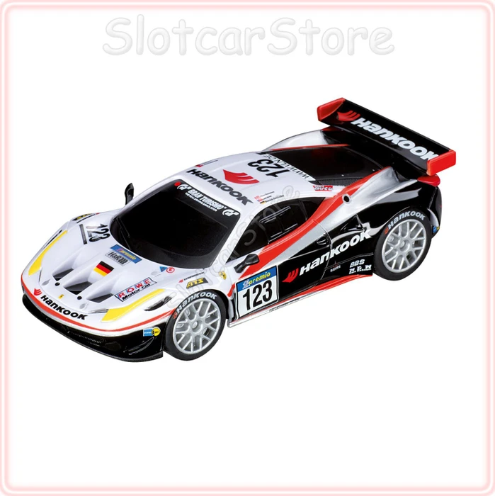 Carrera GO!!! Ferrari 458 Italia GT2 Hankook Team Farnbacher No.123 2011