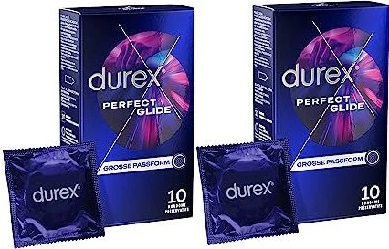 Durex Perfect Glide, 20 Stück (2x 10 Stück)