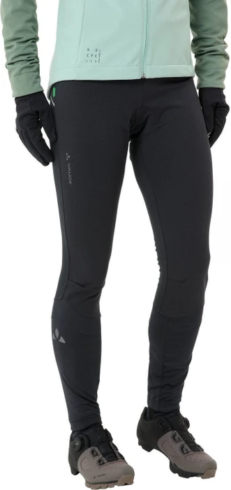 Vaude Matera II Warm Tights Fahrradhose lang schwarz (Damen)