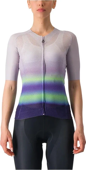 Castelli Climber's 4.0 Trikot kurzarm purple mist/green/dark purple (Damen)