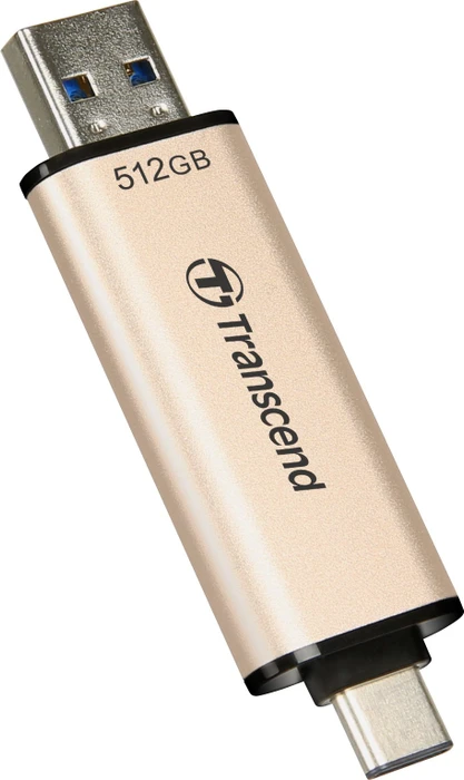 Transcend JetFlash 930C 512GB, USB-A + USB-C, USB 3.2 Gen 1×1