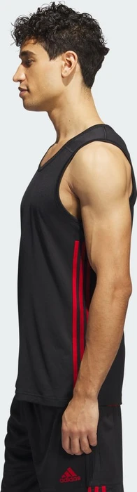 adidas 3G Speed Reversible Trikot ärmellos black/power red (Herren)