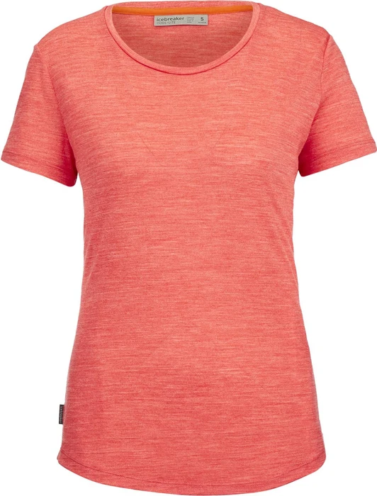 Icebreaker Merino Sphere II Funktionsshirt kurzarm vibrant earth heather (Damen)