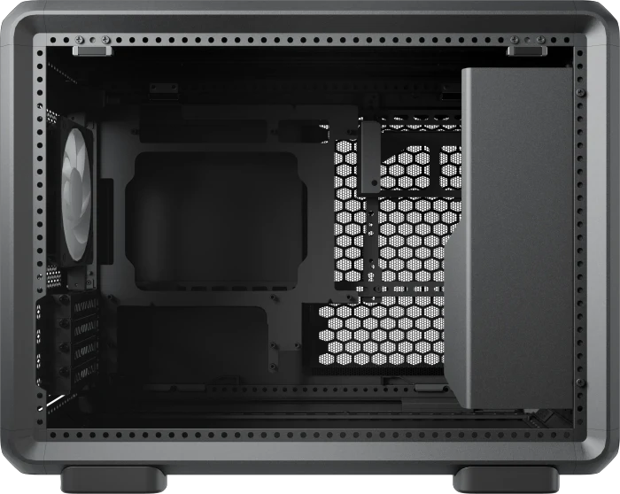 Cooler Master MasterFrame 400 Mesh, schwarz, Glasfenster