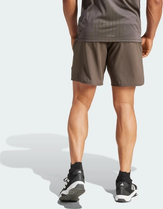 adidas Designed for Training HIIT Workout Heat.RDY Trainingshose kurz shadow olive (Herren)