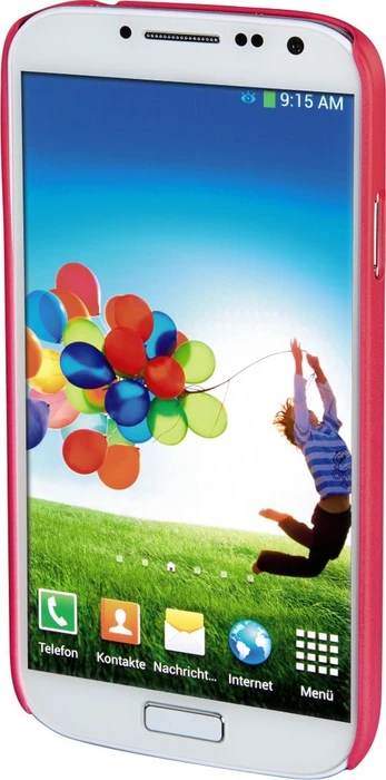 Hama Rubber für Samsung Galaxy S4 neonpink