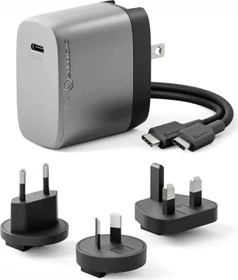 Alogic 1-Port Rapid Power Multi-Country GaN Charger 67W grau/schwarz