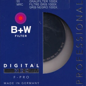 B+W Filter F-Pro ND3.0 ND1000 (110) MRC neutral grau 55mm