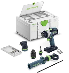 Festool TPC 18/4 I-Basic-Set Quadrive Akku-Schlagbohrschrauber solo inkl. Systainer + Zubehör