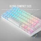 Mars Gaming MKMINI, LEDs RGB, weiß, Gaote Outemu BROWN, USB, ES Vorschaubild