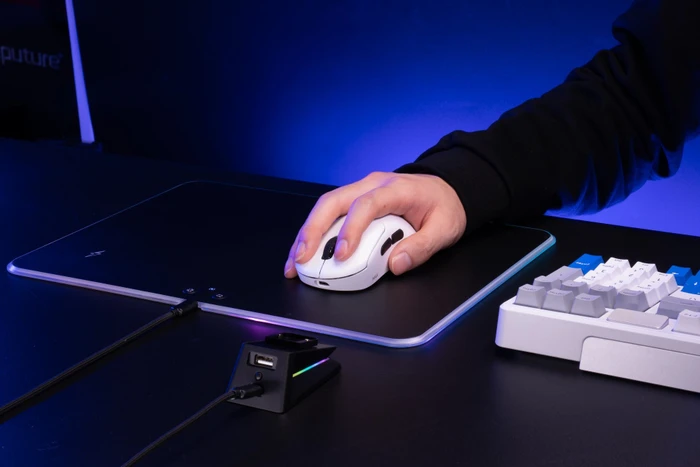 Rapoo VT3 Max Gen-2 8K Wireless Gaming Mouse weiß, USB