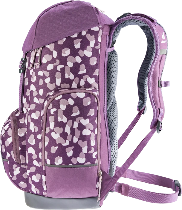 Deuter Scula plum dots Schulrucksack