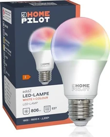 Rademacher HomePilot addZ White and Colour LED Birne E27 8.5W RGBW