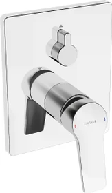 Hansa HansaTwist Fertigmontageset für Wanne/Brause chrom