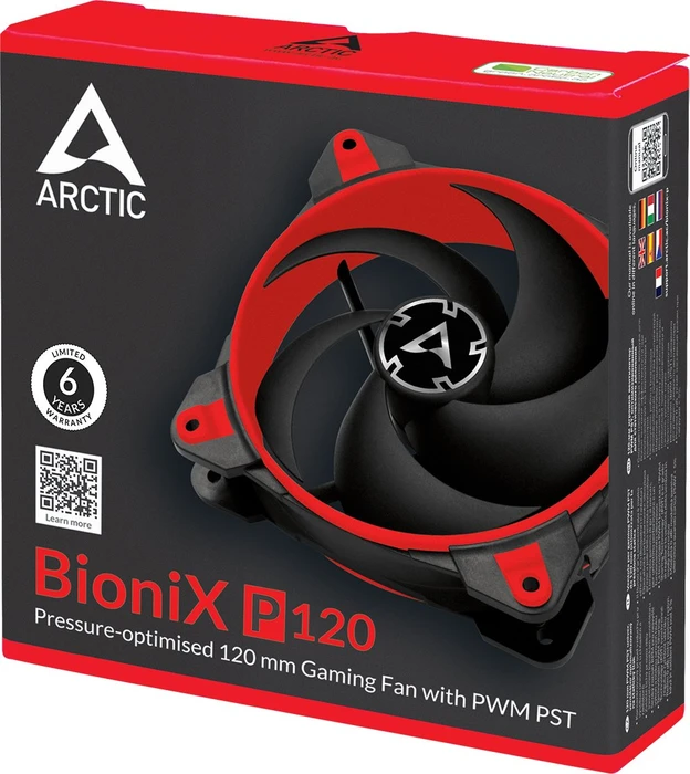 ARCTIC BioniX P120 PWM PST rot, 120mm