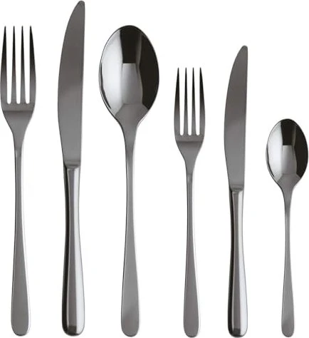 Sambonet Taste Edelstahl PVD Besteck-Set schwarz, 36-tlg.