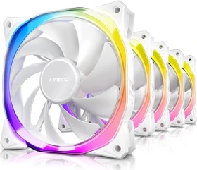 Antec Fusion 120 ARGB White, 120mm, 5er-Pack