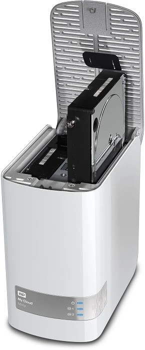 Western Digital My Cloud Mirror 6TB, 1x RJ-45 1000Base-T, 2x USB-A 3.0