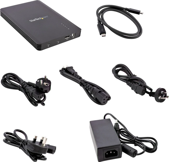 StarTech 4 Bay NVMe Enclosure, M.2, Thunderbolt 4 / USB4/DisplayPort