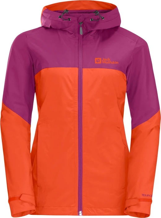 Jack Wolfskin Weiltal 2L Funktionsjacke vibrant orange (Damen)