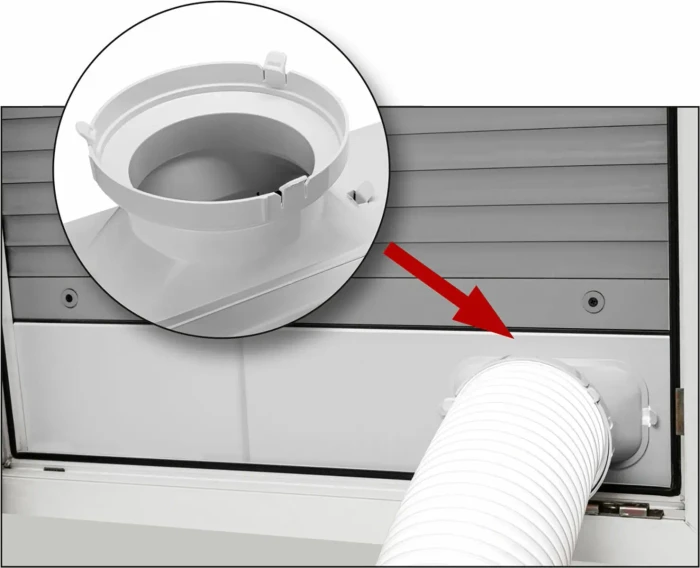Trotec PAC Rollladen Fensterblende Fensterkit Klimagerät