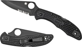 Spyderco Delica 4 FRN Taschenmesser schwarz