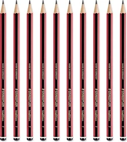 Staedtler Tradition 110 Bleistift F graphit, schwarz/rot
