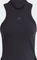 adidas Lounge Ribbed Crop Funktionsshirt ärmellos schwarz (Damen) Vorschaubild