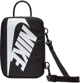 Nike Sportswear Schuhtasche schwarz/weiß