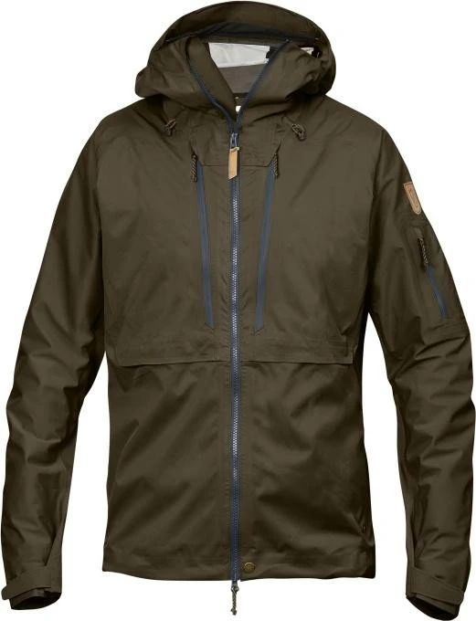 Fjällräven Keb Eco-Shell Funktionsjacke khaki (Herren)