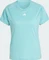 adidas Aeroready Train Essentials Minimal Branding Funktionsshirt kurzarm mint ton (Damen) Vorschaubild
