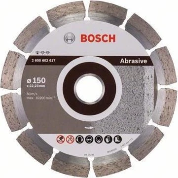 Bosch Professional Standard for Abrasive Diamanttrennscheibe, 150x2x22.23mm, 1 Stück